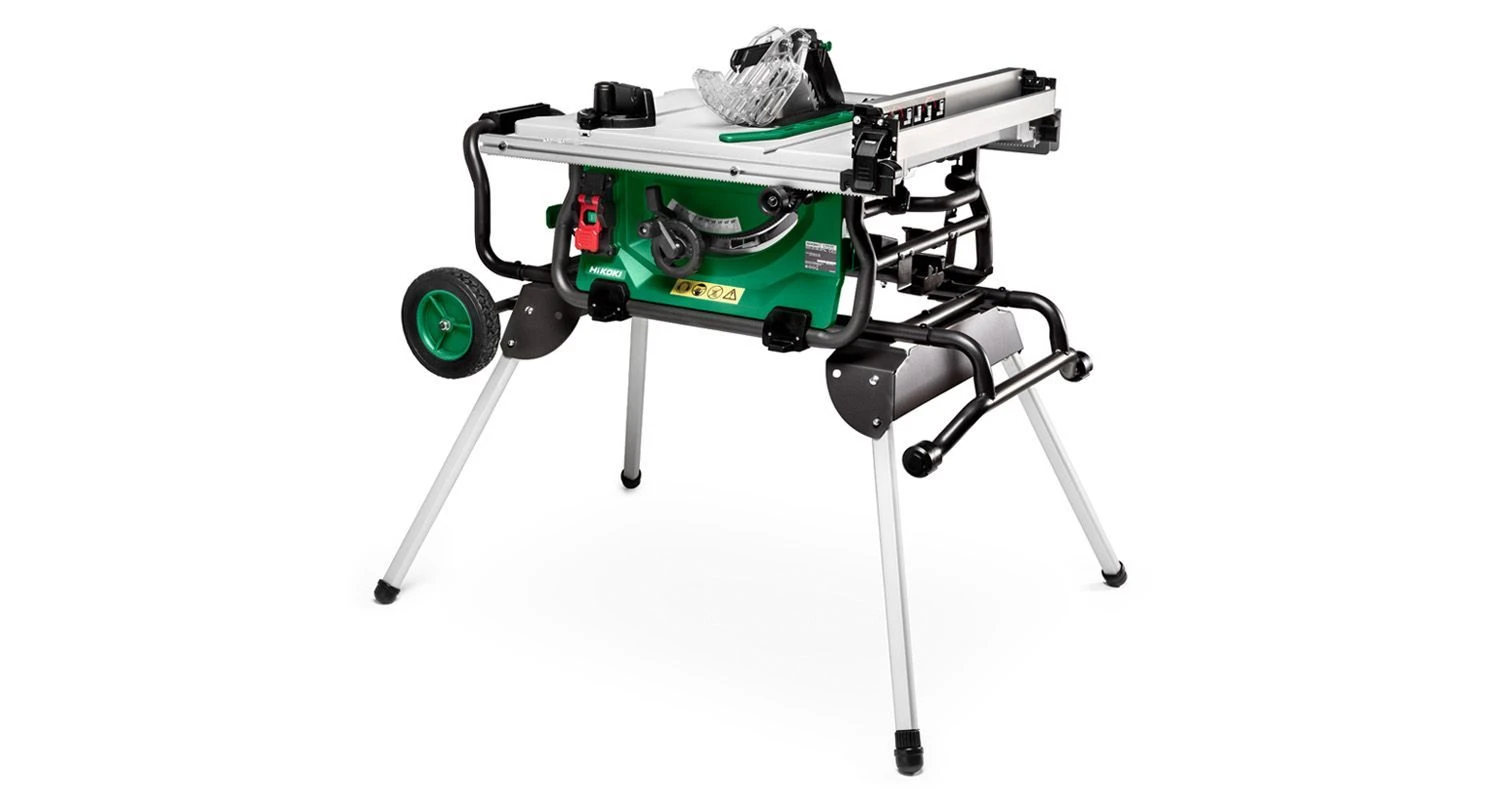 HiKOKI C10RJWAZ 1500W Tafelzaagmachine Ø254mm Op Uitklapbaar Onderstel 1 HiKOKI C10RJWAZ 1500W Tafelzaagmachine Ø254mm Op Uitklapbaar Onderstel