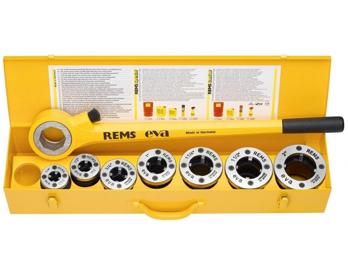 REMS 520015 Eva Set R ½ -1¼" Handdraadsnij-ijzer 1 REMS 520015 Eva Set R ½ -1¼" Handdraadsnij-ijzer