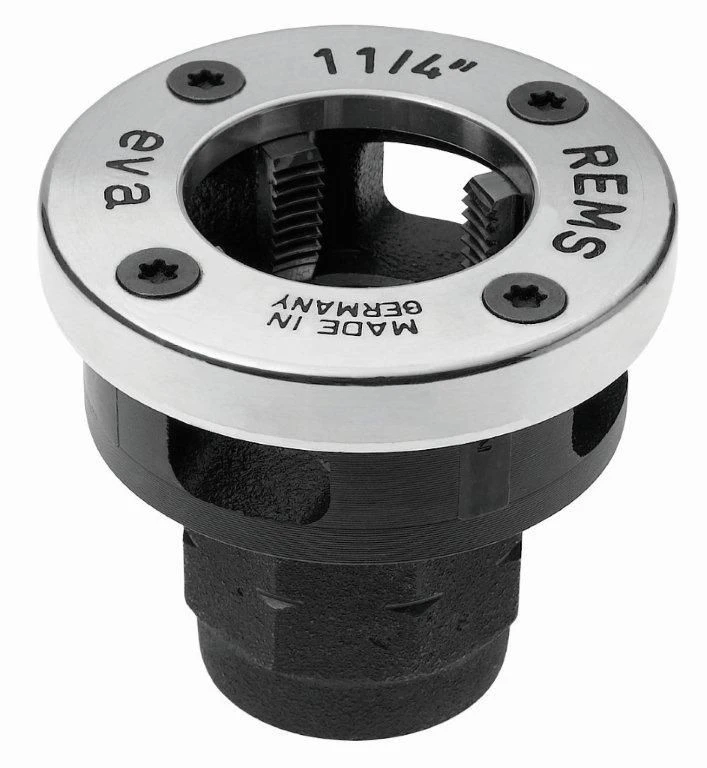 REMS 521250 Snelwisselsnijkop Pijpdraad NPT1 Conisch Rechts 1 REMS 521250 Snelwisselsnijkop Pijpdraad NPT1 Conisch Rechts
