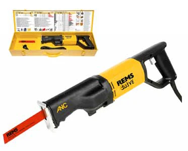 REMS Reciprozaag Cat ANC VE Set Tijgerzaag 220 Volt 560040 In Stalen Koffer 1 REMS Reciprozaag Cat ANC VE Set Tijgerzaag 220 Volt 560040 In Stalen Koffer