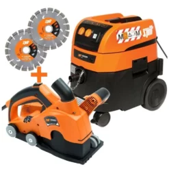 Spit D60 Sleuvenzaagmachine + AC1630PM Stofzuiger