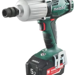 Metabo SSW18LTX600 18V Slagmoersleutel Met 2 Accu's 5,2Ah Li-Power En Lader In Koffer - 602198650