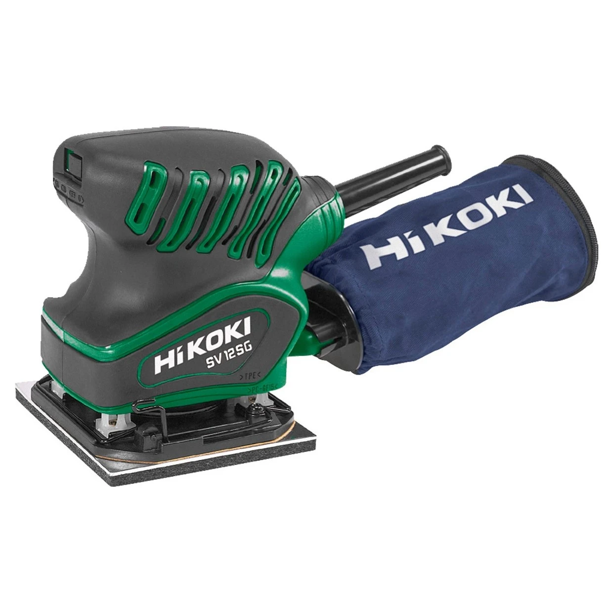 HiKOKI SV12SGWBZ 110x100mm 200W Vlakschuurmachine 1 HiKOKI SV12SGWBZ 110x100mm 200W Vlakschuurmachine