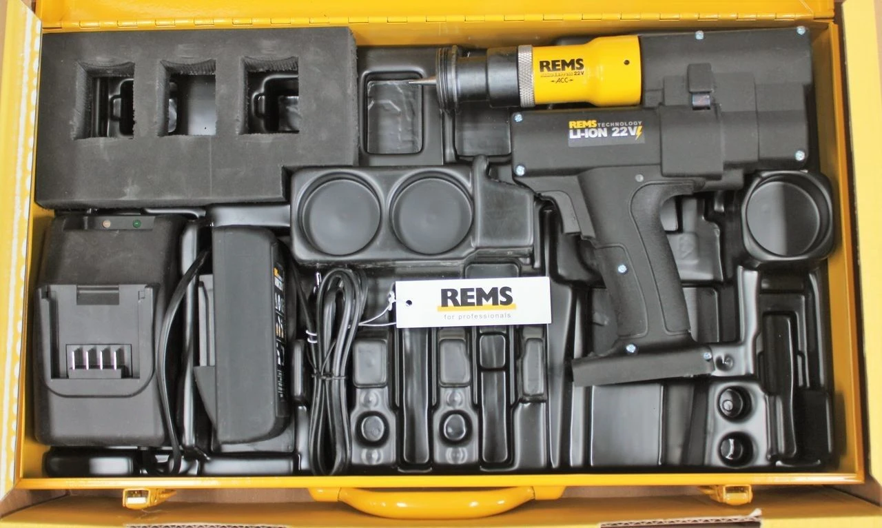 REMS Accu Ex-Press 22V Buisuitbreiding In Koffer 575020 1 REMS Accu Ex-Press 22V Buisuitbreiding In Koffer 575020