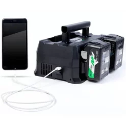 HiKOKI UC18YTSLW0Z Multi Lader 4 Accu's -Makita Winkel uc18ytsl phoneusb 8687