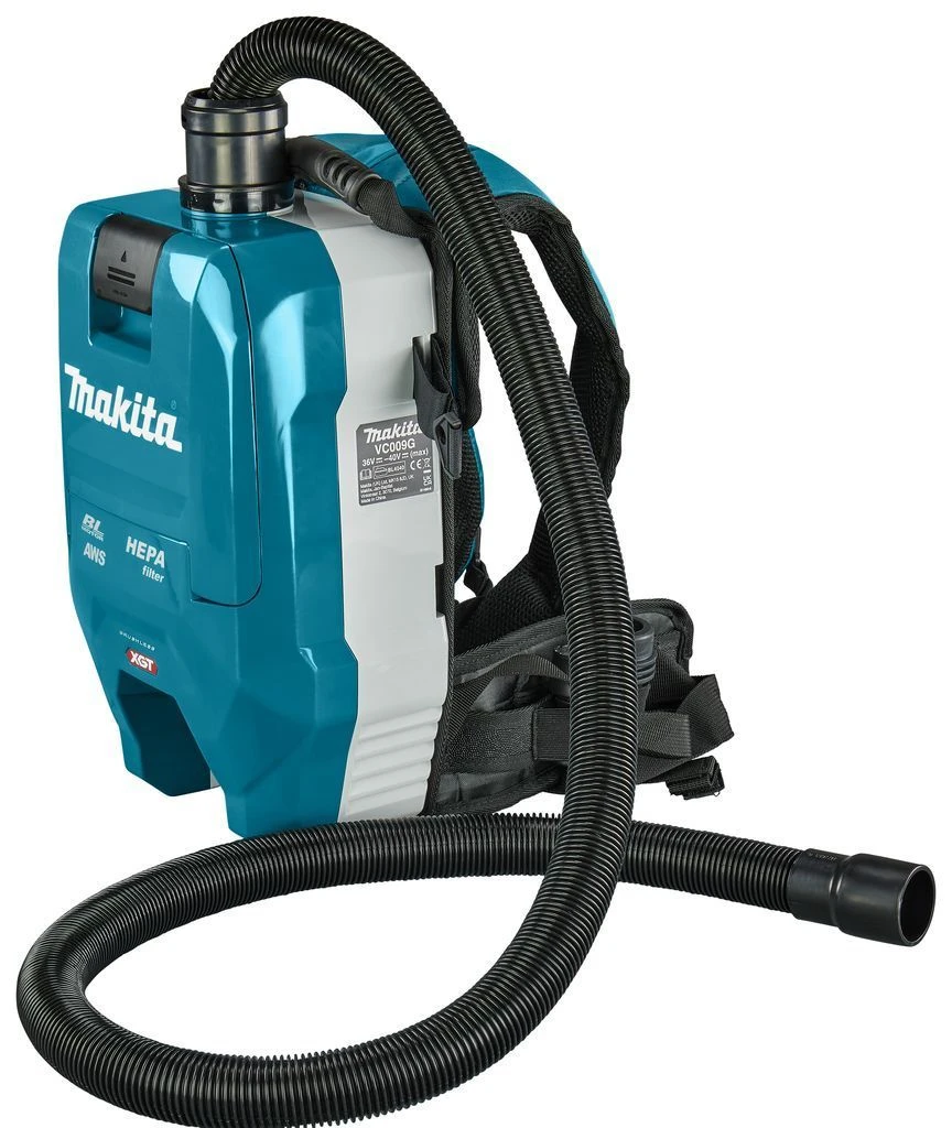 Makita VC009GZ01 XGT 40V Max Rugstofzuiger Body Met AWS Zender In Doos 1 Makita VC009GZ01 XGT 40V Max Rugstofzuiger Body Met AWS Zender In Doos