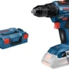 Bosch Blauw GSR 18V-55 Accu Schroefboormachine 18V Body In L-Boxx