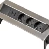 Brennenstuhl Indesk Power USB-Charger Stekkerdoos 3-voudig 2x USB 2m Horizontaal 1396200113