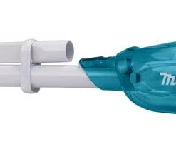 Makita DCL281RTWX 18V Steelstofzuiger Wit 5,0Ah Accu Met Snellader In Doos